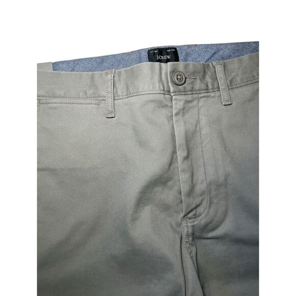 NWT J. Crew Men 32 x 32 Straight Leg Grey Casual Pants 770 Stretch - Picture 7 of 12